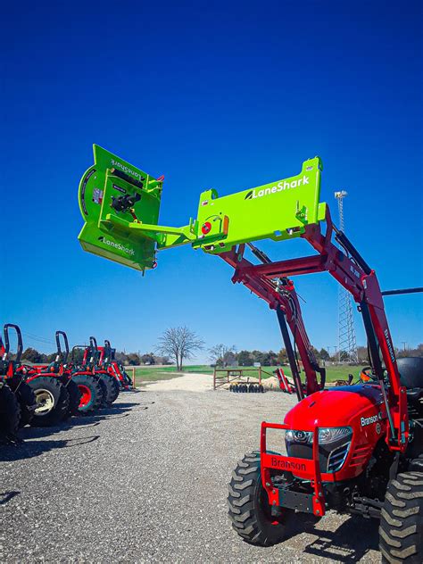 land shark skid steer|lane shark tractor attachments.